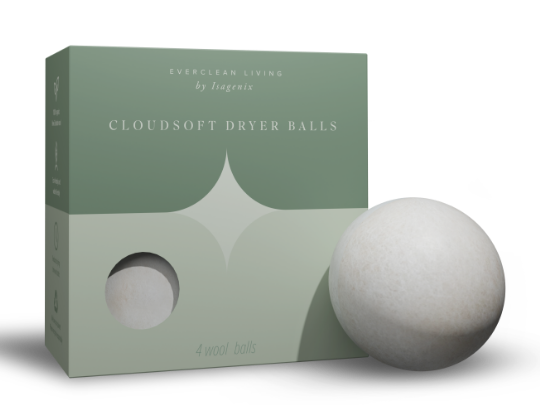 Limited-Edition Everclean Living CloudSoft Dryer Balls 