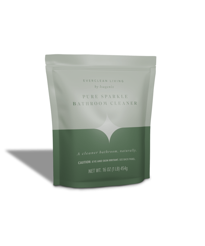 Pure Sparkle Bathroom Cleaning Powder | Isagenix |Everclean Living