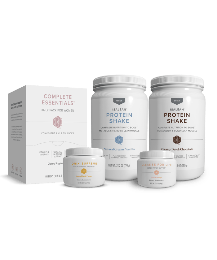 Complete Wellness System for Total Health | 4 Pillars Pack | Isagenix